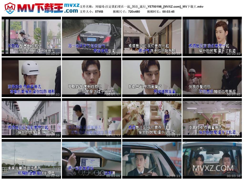 刘瑞琦-注定我们要在一起_国语_流行_YE700198